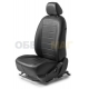 Чехлы на сидения Rival, задняя спинка 40/20/40, рисунок строчка для Skoda Kodiaq 2017-2021